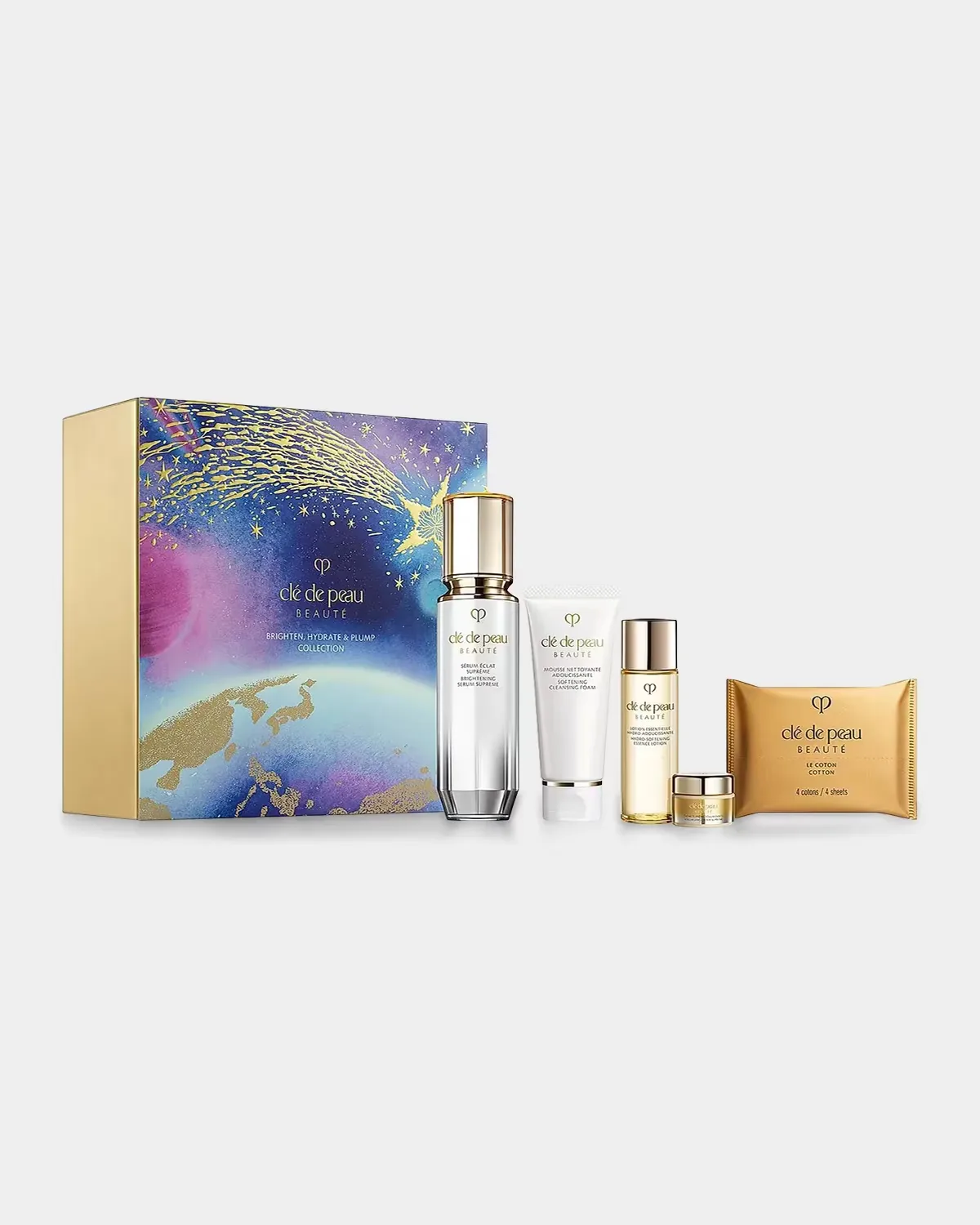 Brighten, Hydrate, & Plump 5-Piece Collection by Cl de Peau Beaut