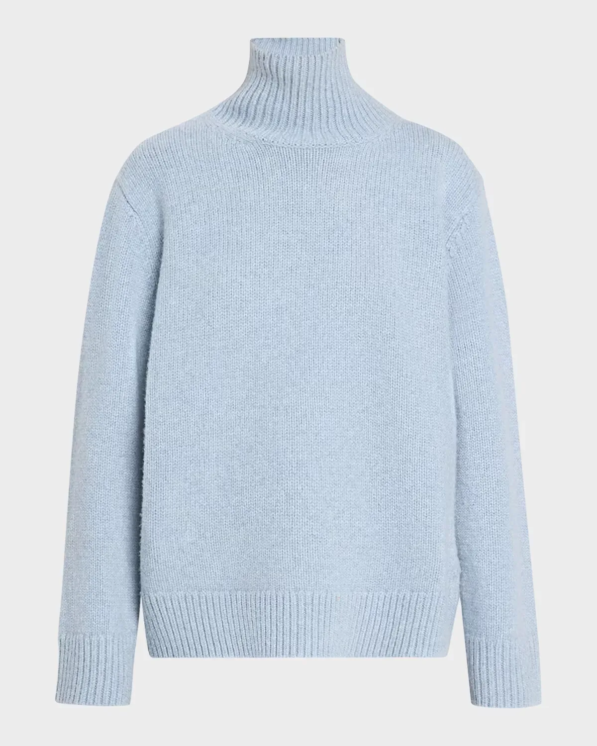Oversized Wool Turtleneck Sweater by Totême