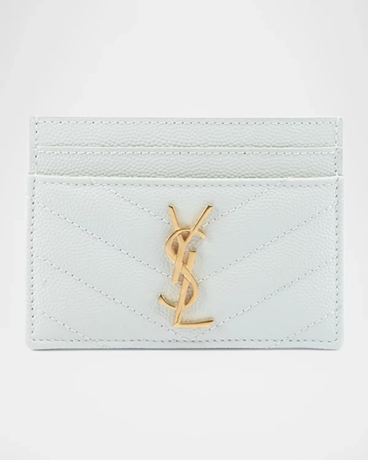 Grain De Poudre Leather Cassandre Card Case