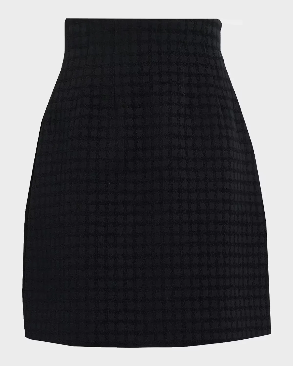 Curved Chenille Mini Skirt by Totême