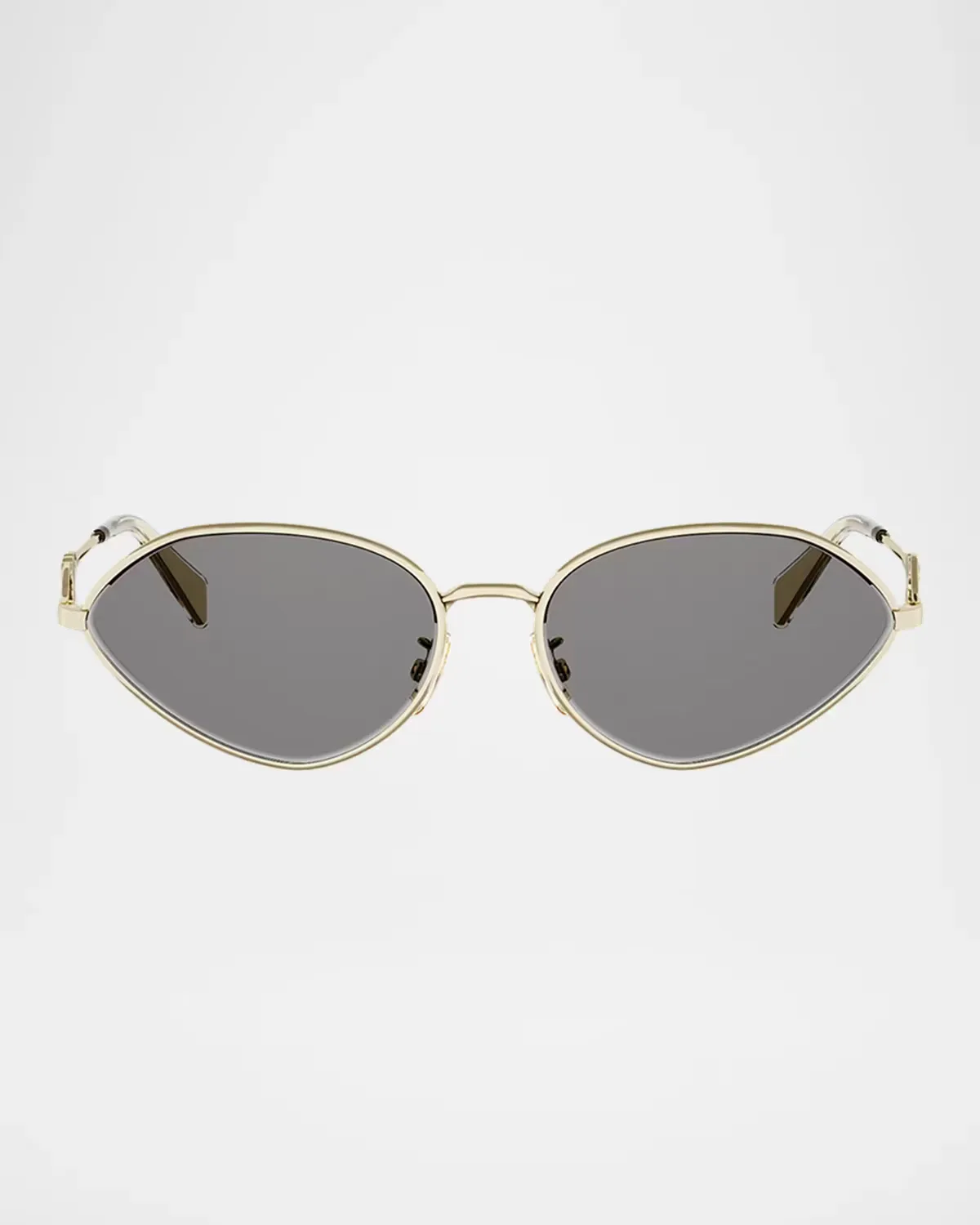 Wire 58MM Oval Sunglasses by Celine