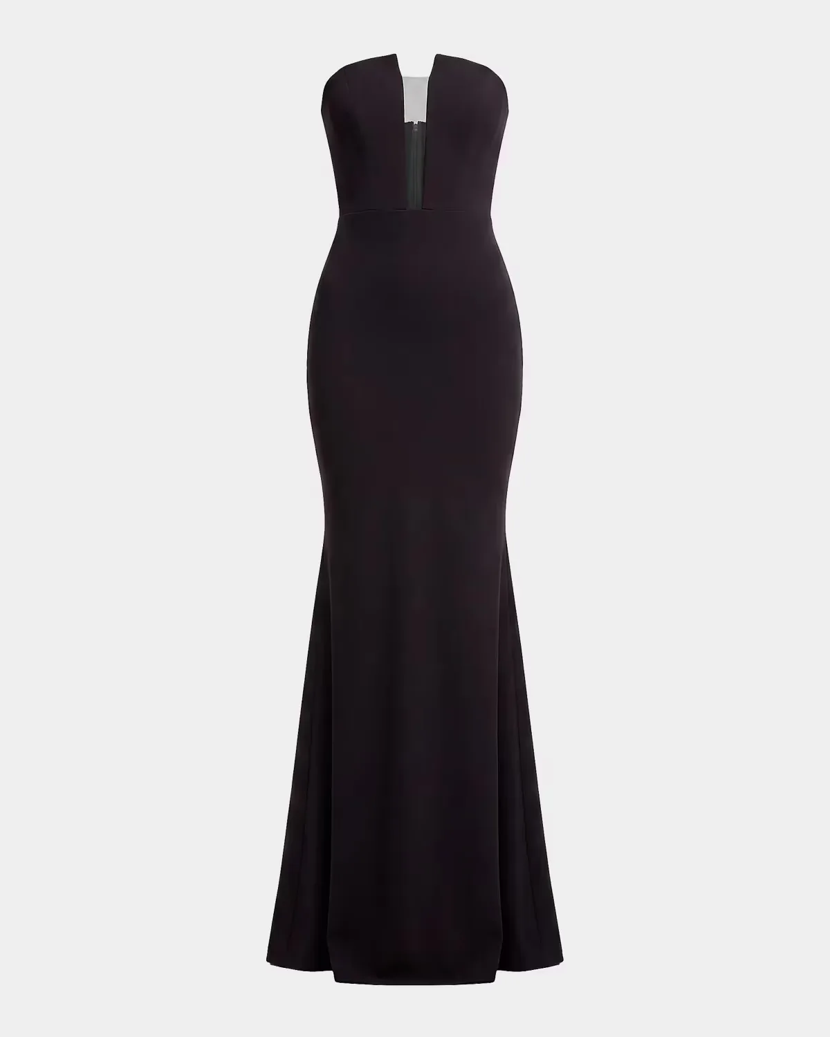 Izzy Strapless Crepe Mermaid Maxi Dress
