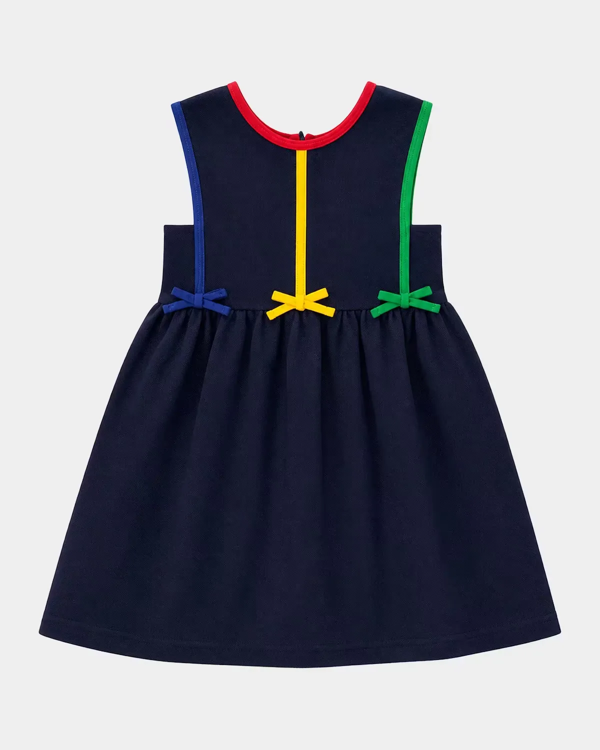 Piqué Knit Dress with Bows by Florence Eiseman