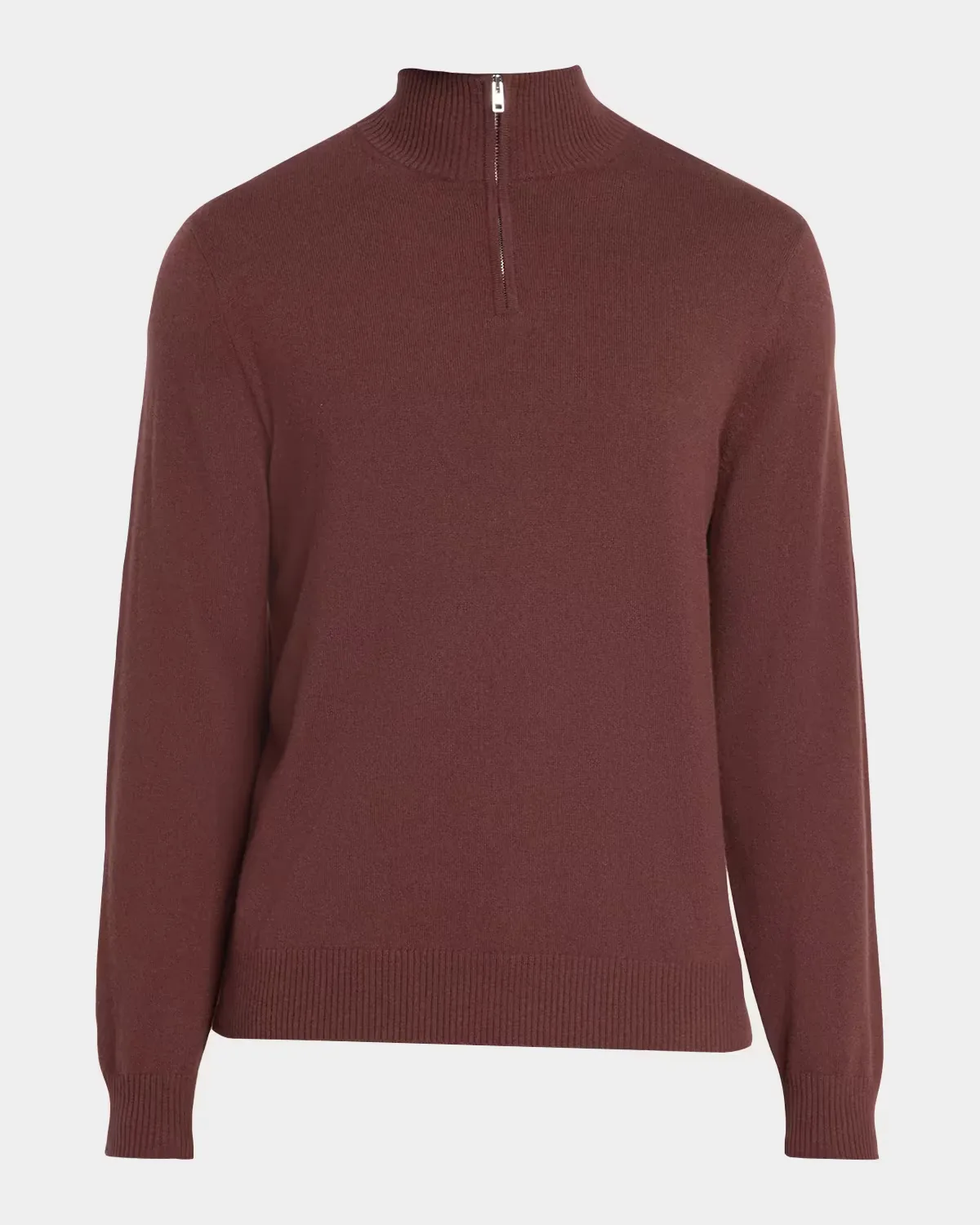 Hilles Cashmere Quarter-Zip Sweater