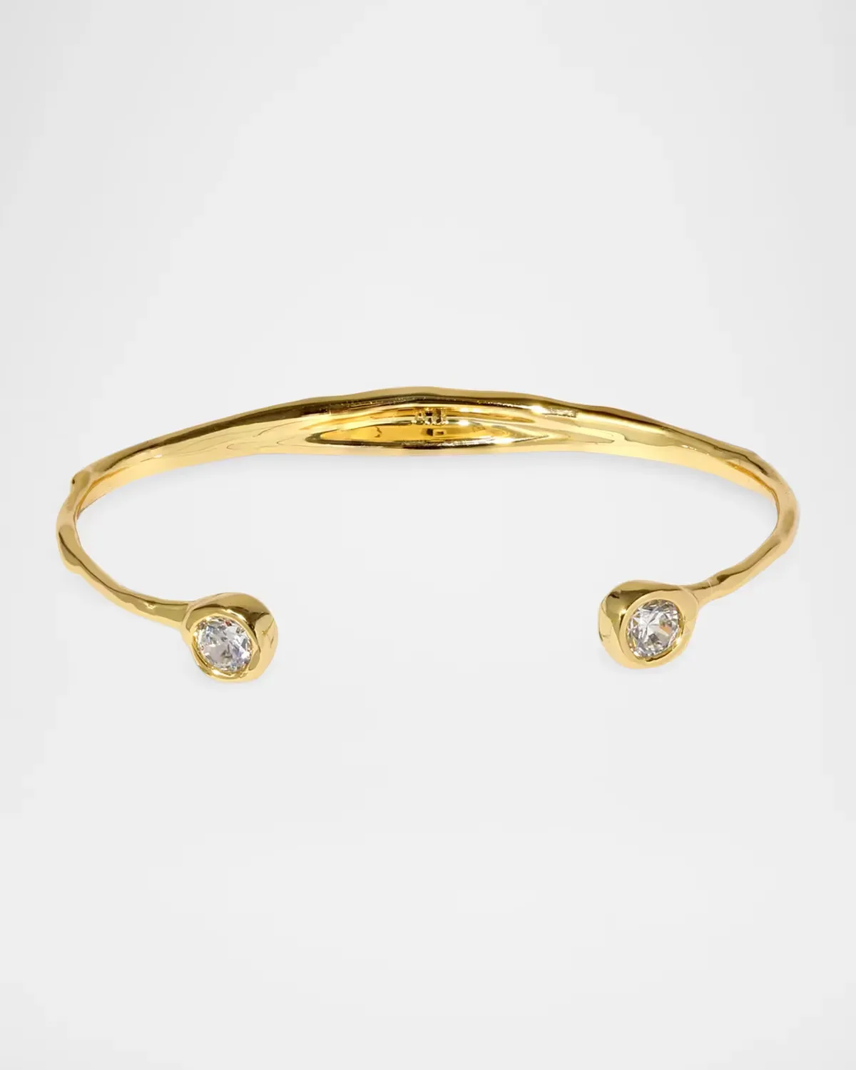 Asterales Cubic Zirconia Skinny Cuff Bracelet