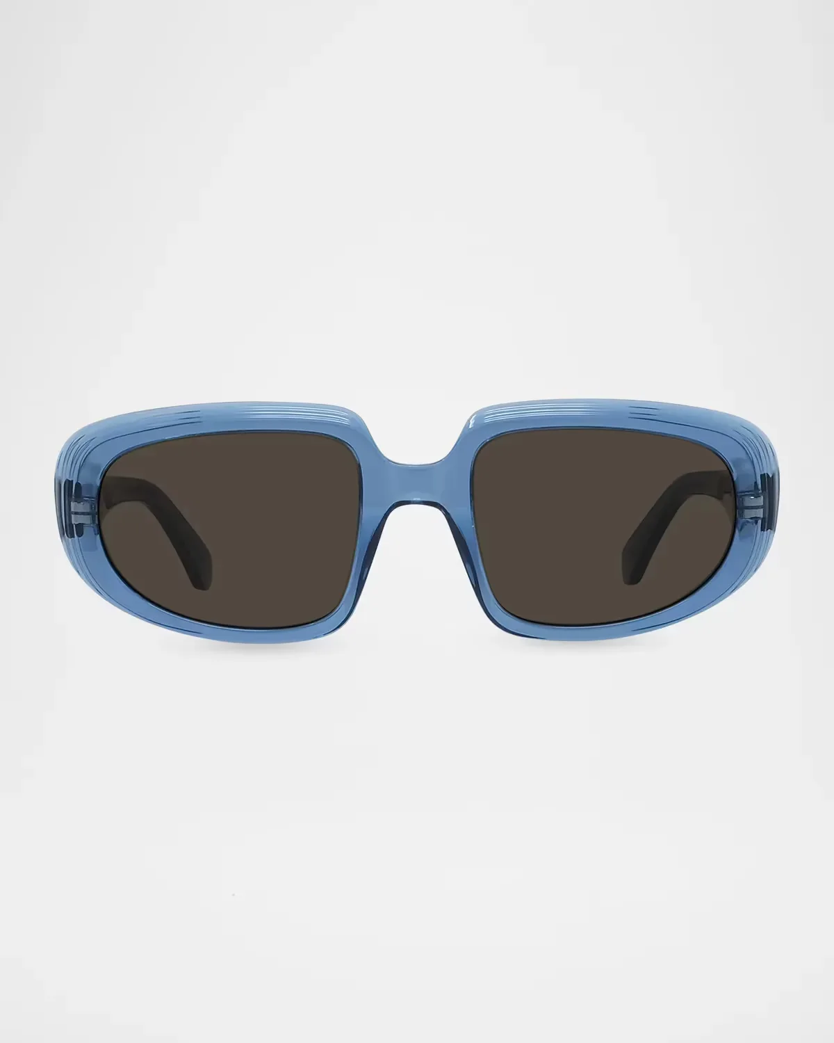 Anagram Acetate Oval Sunglasses by LOEWE