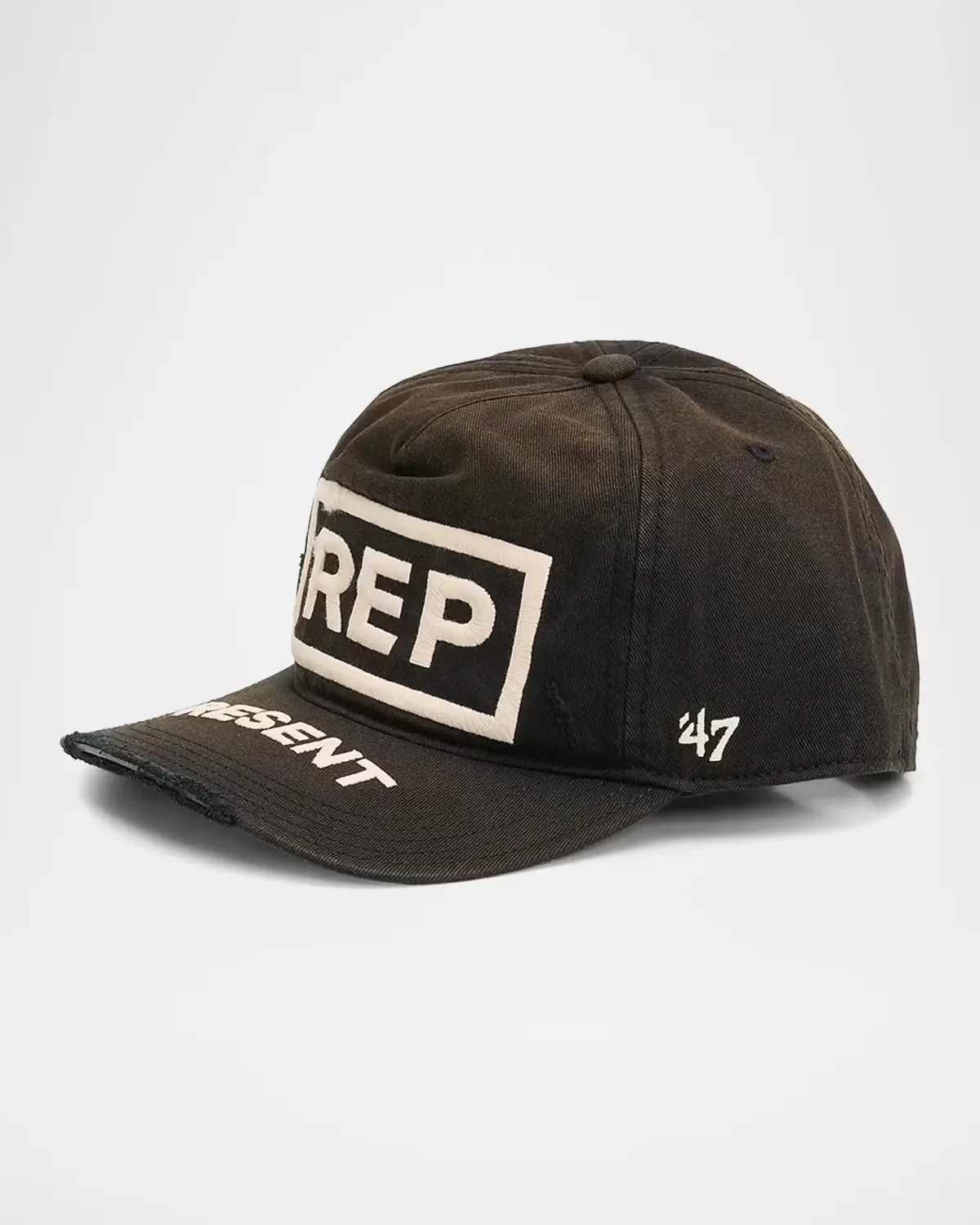 5-Panel Distressed Baseball Cap by REPRESENT
