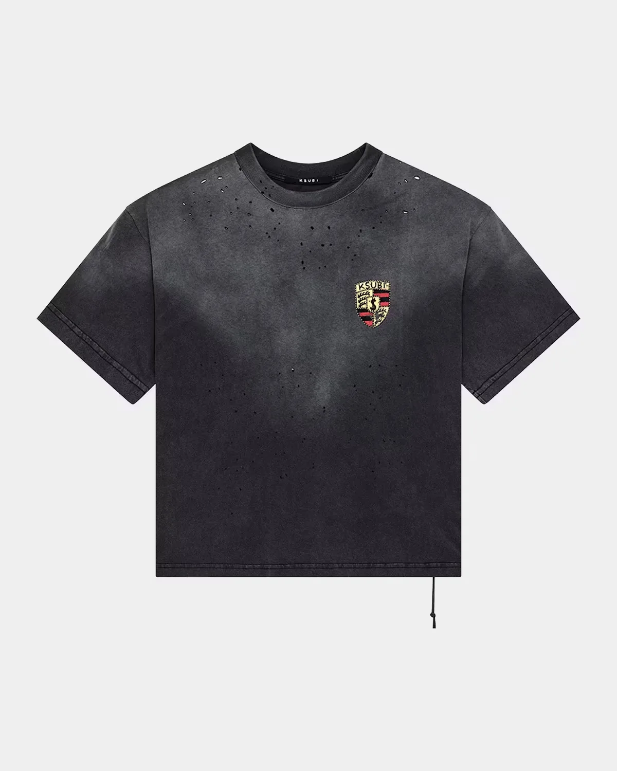Shield Halen Printed Cotton T-Shirt by Ksubi