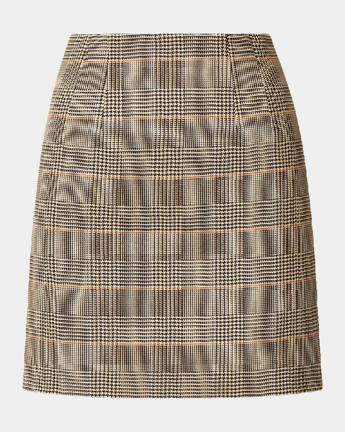 Roman Plaid Mini Skirt by Veronica Beard