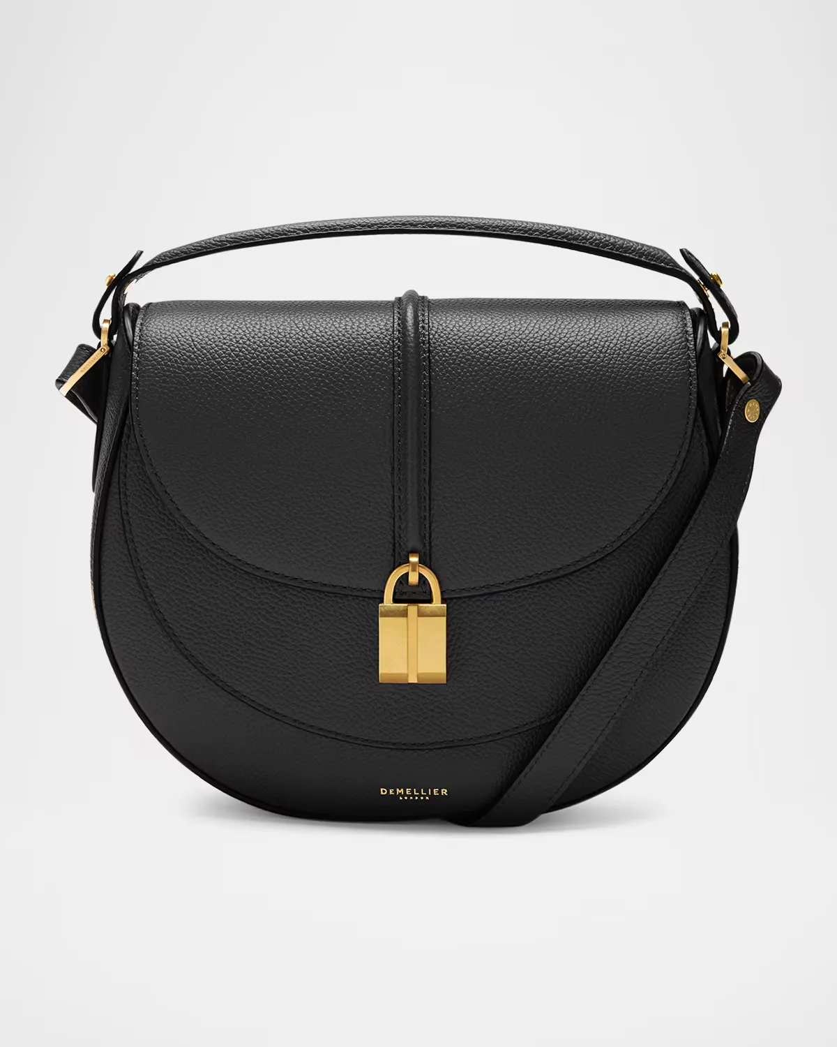 The Siena Saddle Leather Crossbody Bag by DeMellier