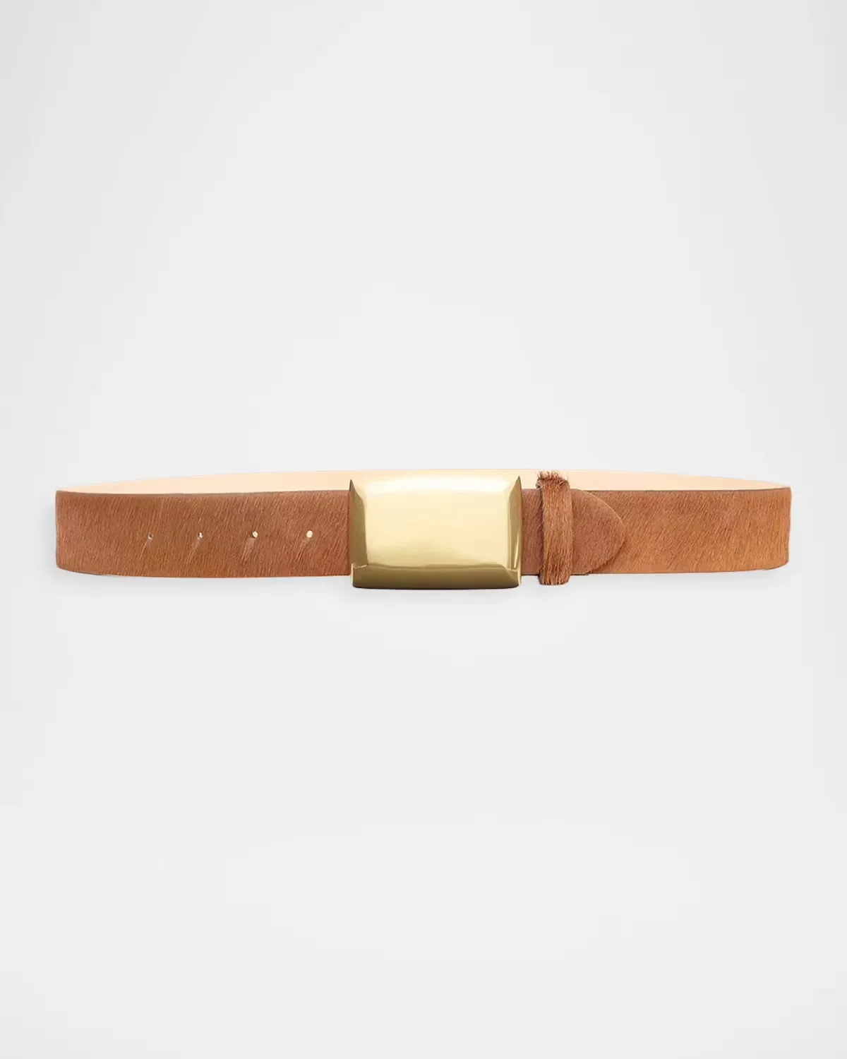 Sierra Calf Hair Plaque Belt