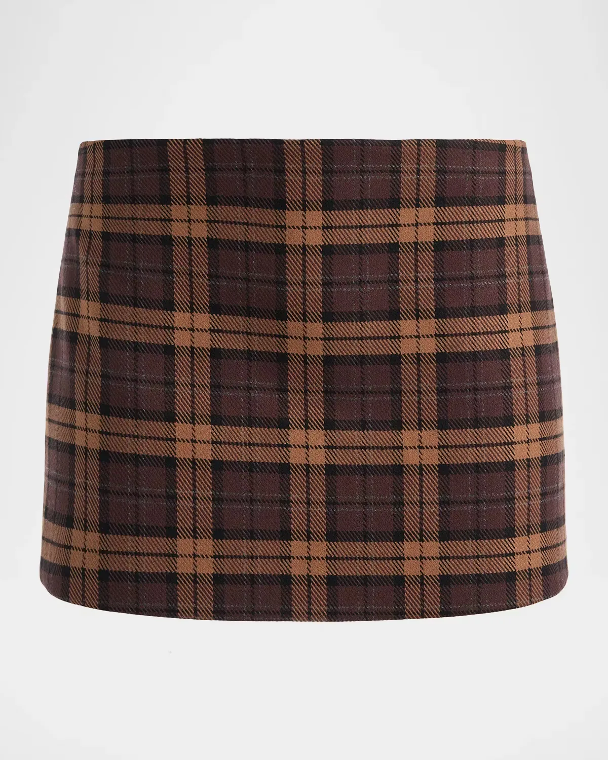 Mace Check Mini Skort by Alice + Olivia