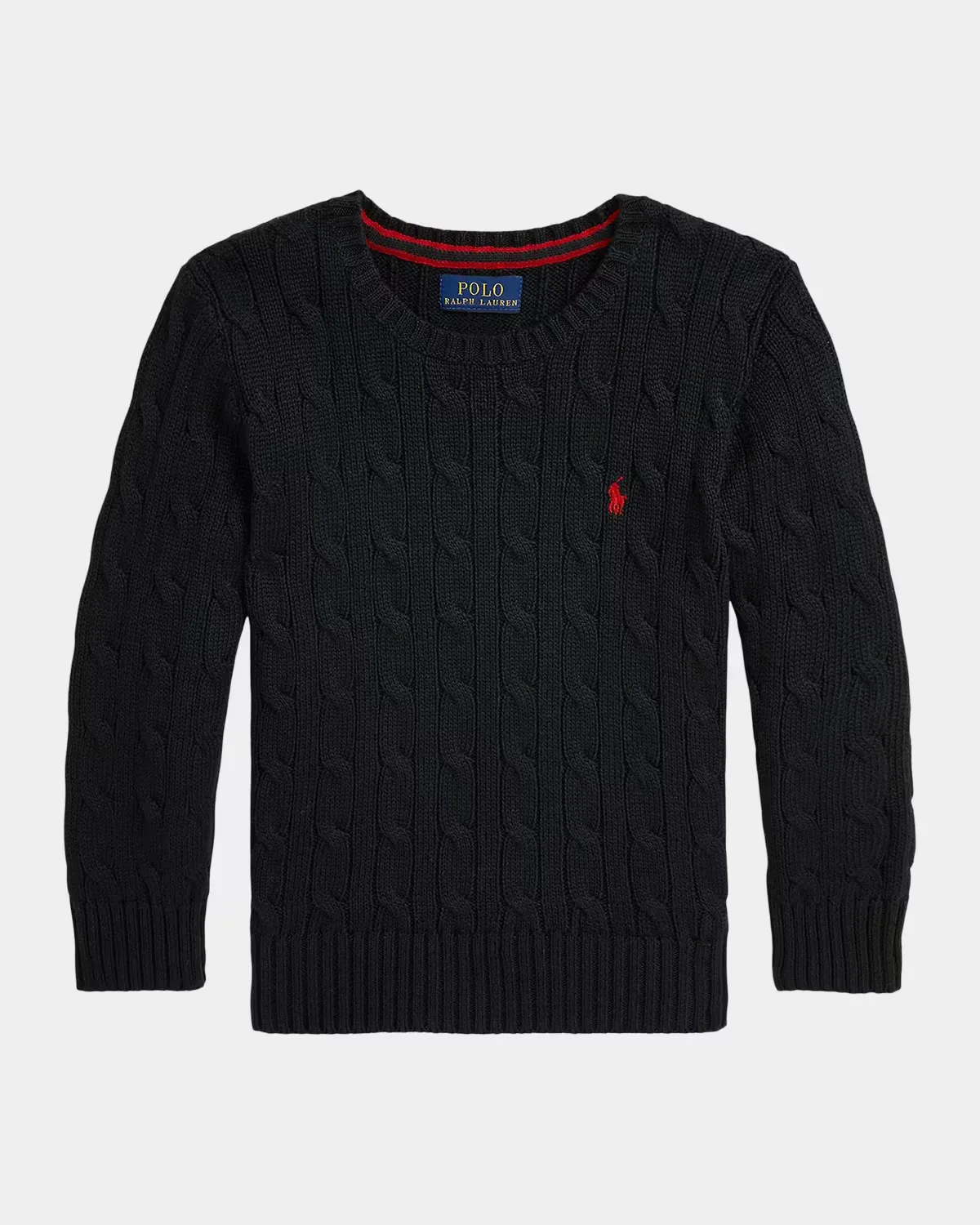 Cable-Knit Cotton Sweater by Ralph Lauren