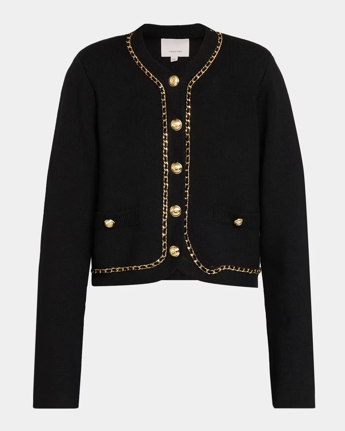 Benoite Structured Cardigan by Cinq  Sept