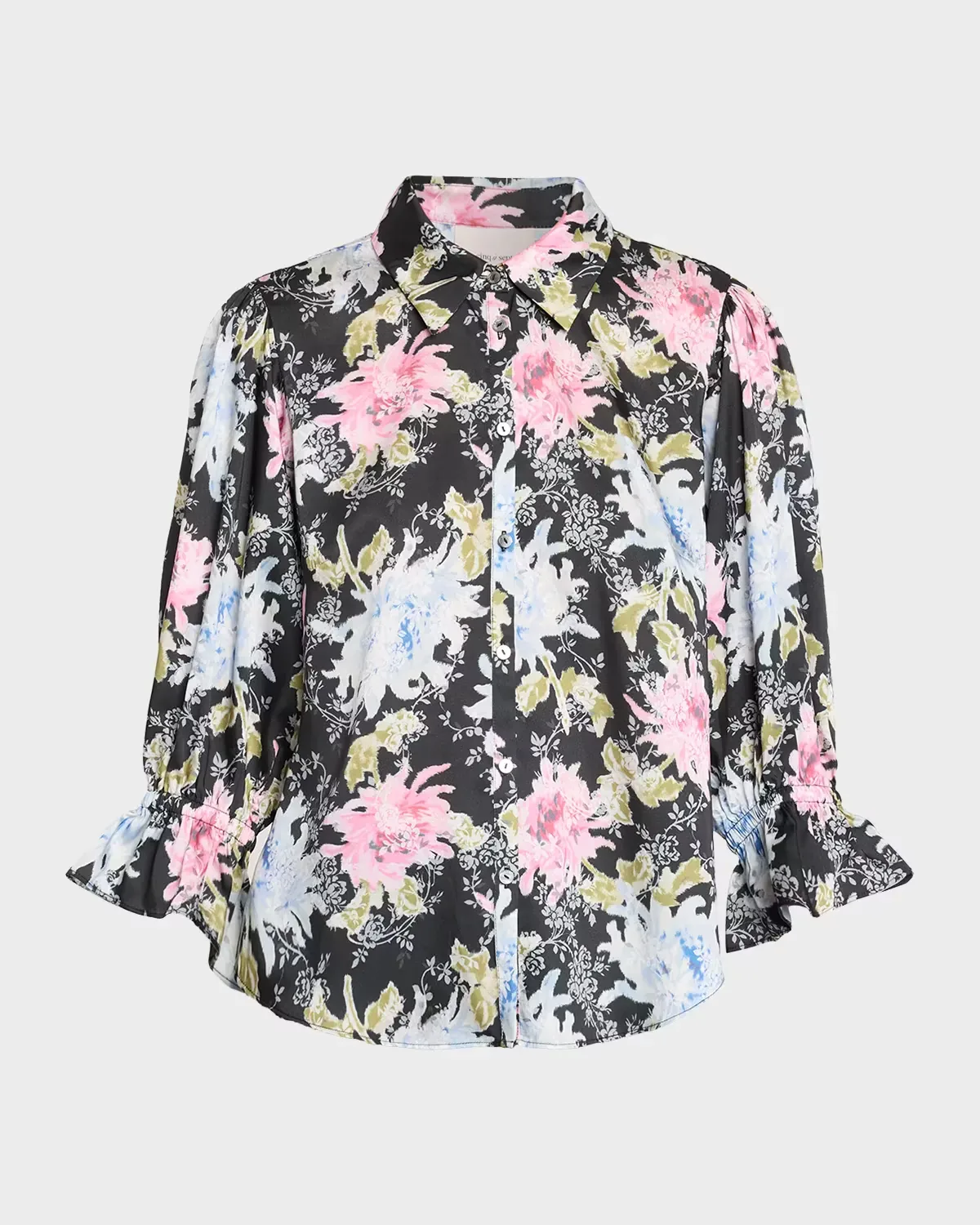 Fiona Dahlia Print Top by Cinq  Sept