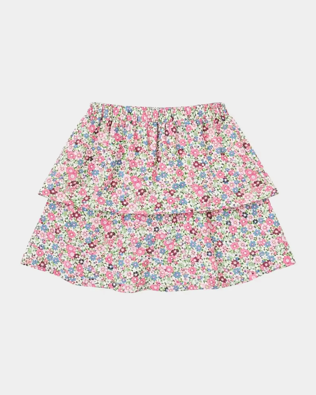 Floral Tiered Ruffle Skirt by Florence Eiseman