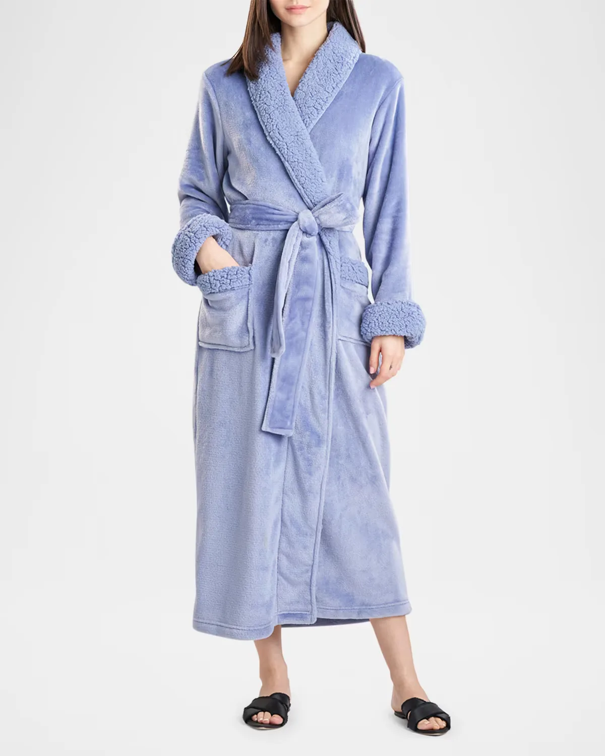 Long Plush Robe by Natori