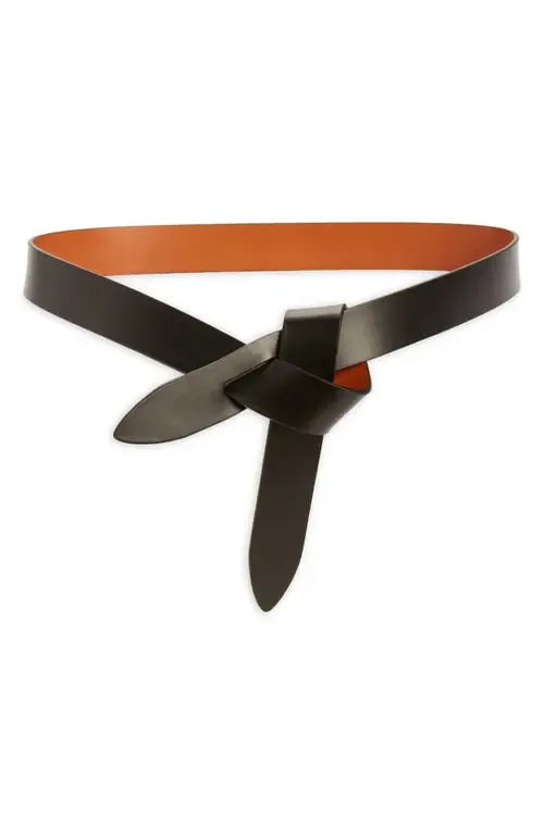 Lecce Knotted Reversible Leather Belt by Isabel Marant