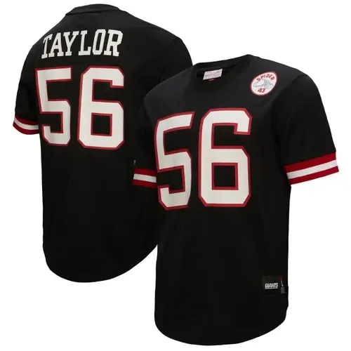 Mitchell & Ness Lawrence Taylor New York Giants Mesh Player Name & Number Top by Mitchell & Ness