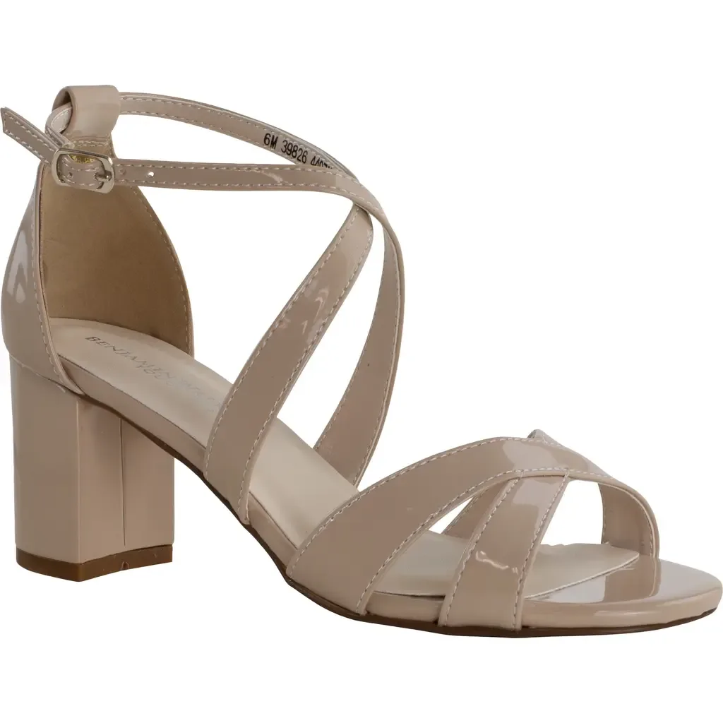 Audrey Block Heel Sandal by Touch Ups