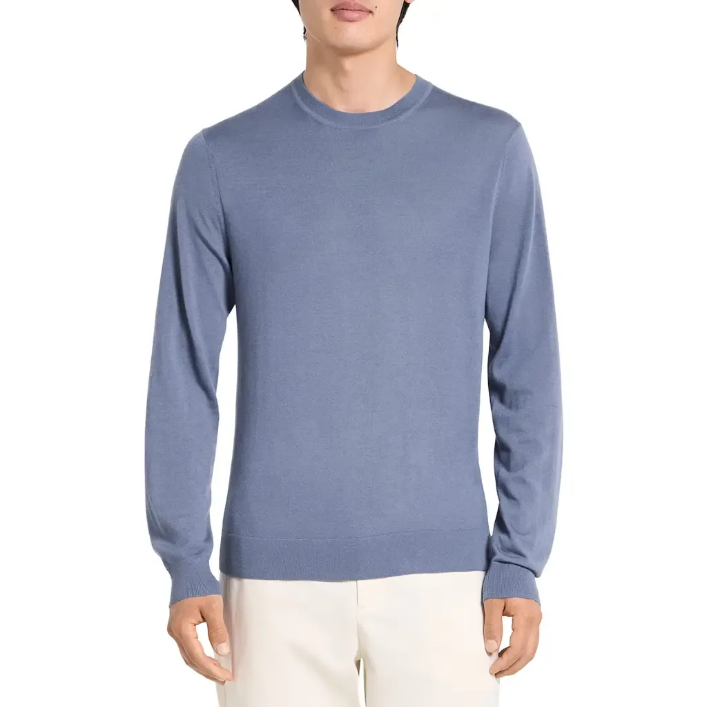 Regal Wool Crewneck Sweater by Theory