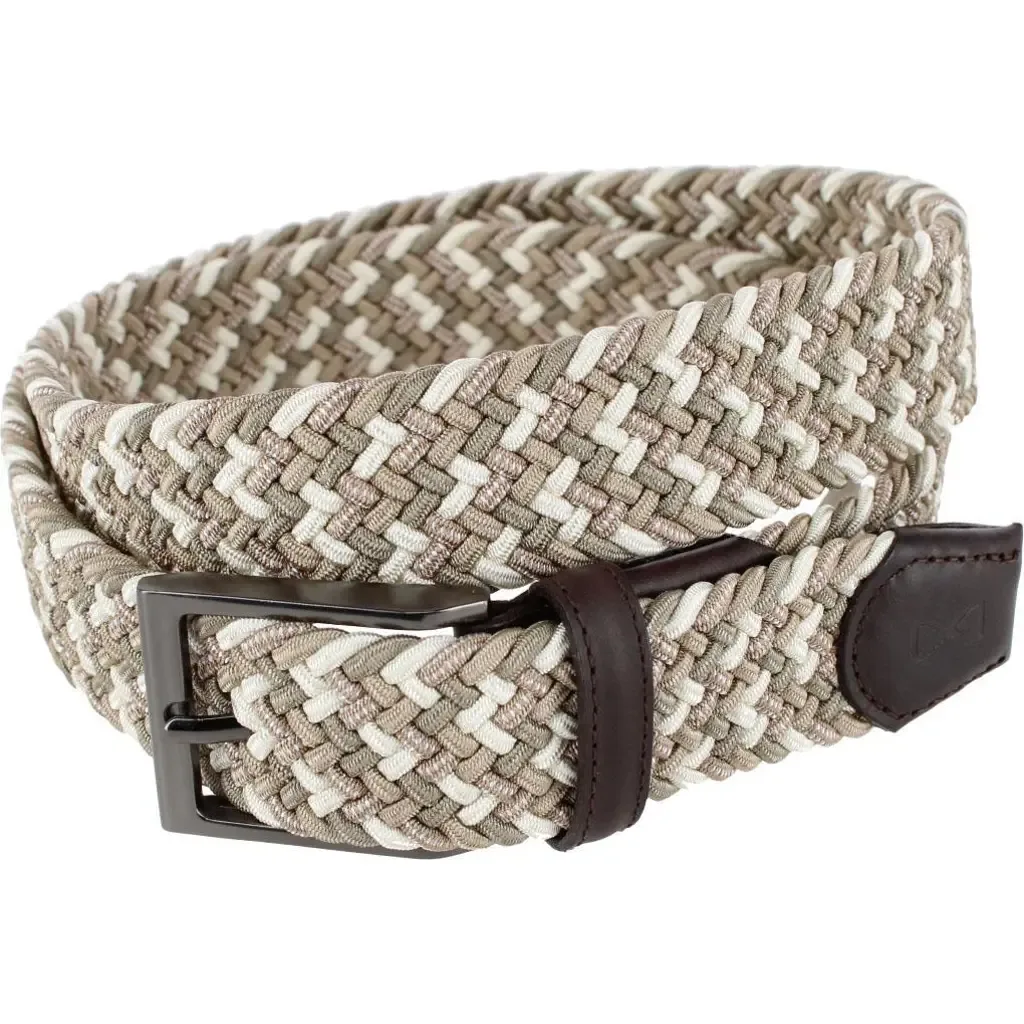 Edward 35mm European Weave Golf Braided Belt by Trafalgar