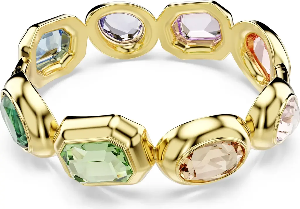 Gema Crystal Bangle Bracelet by Swarovski