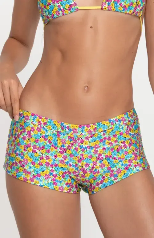 Sienna Wildflower Shorts by Bright Swimwear