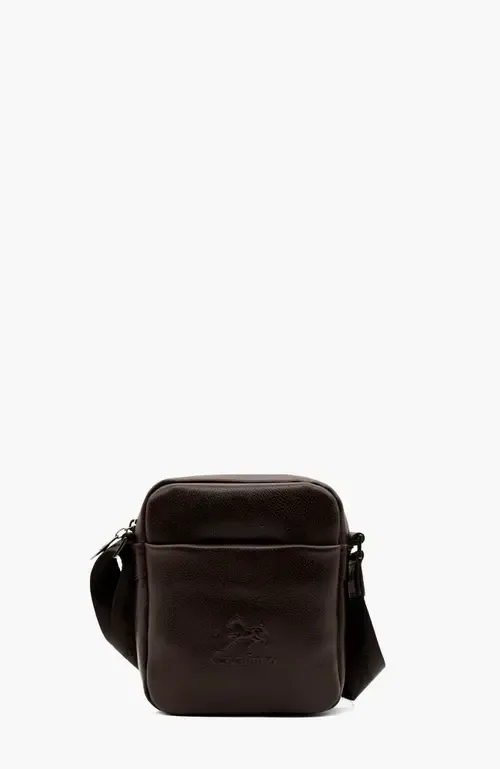 The Sailor Leather Traveler Crossbody Bag 225 by Cavalinho
