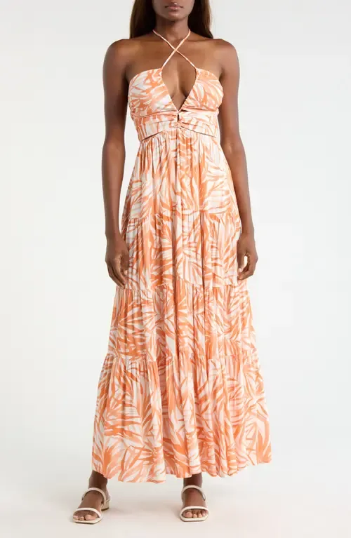 Cutout Cover-Up Maxi Dress by Elan