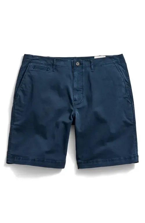 Cotton Blend Chino Shorts by Billy Reid