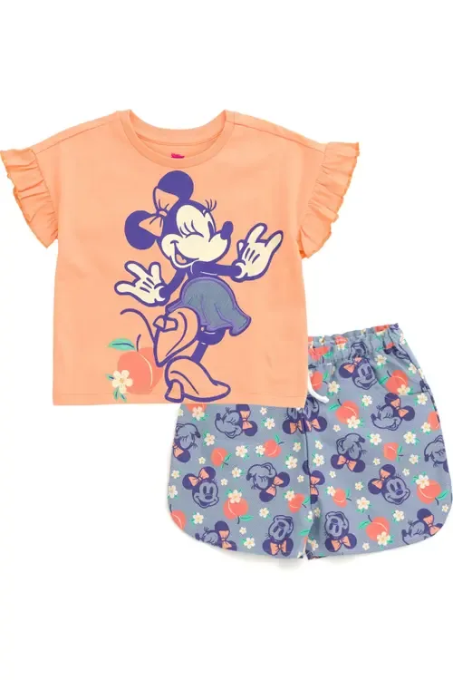 Mouse 2-Piece Graphic T-Shirt and Shorts Set by Disney