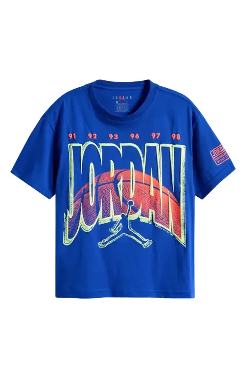 JDB Ball World Graphic Cotton Blend T-Shirt by Jordan