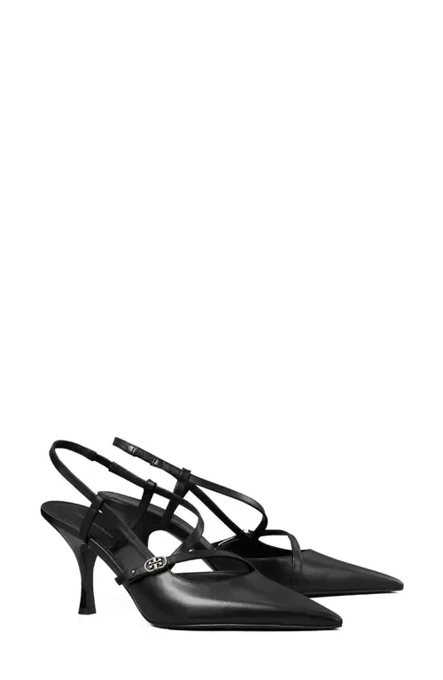 Double T Buckle Strap Pump by Tory Burch