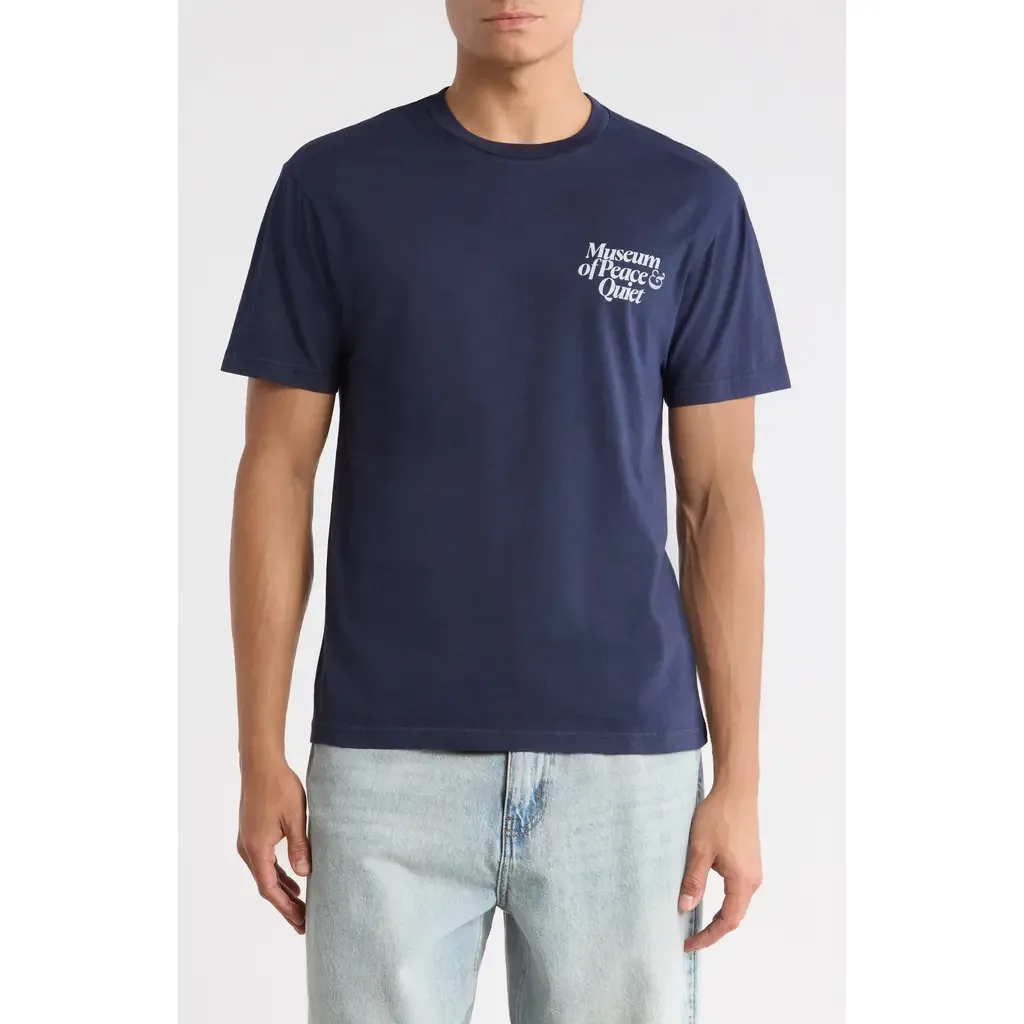 Mid Century Graphic Cotton T-Shirt by Museum of Peace & Quiet
