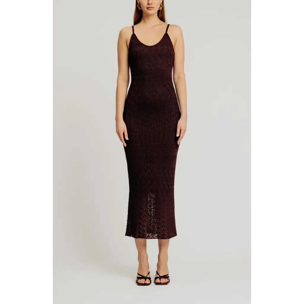 Vanessa Pointelle Body-Con Dress by Torn by Ronny Kobo