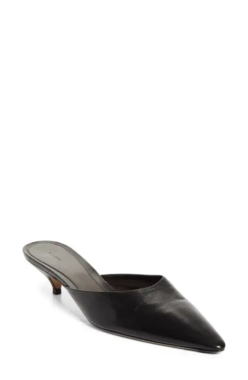 Liiisa Pointed Toe Kitten Heel Mule by The Row