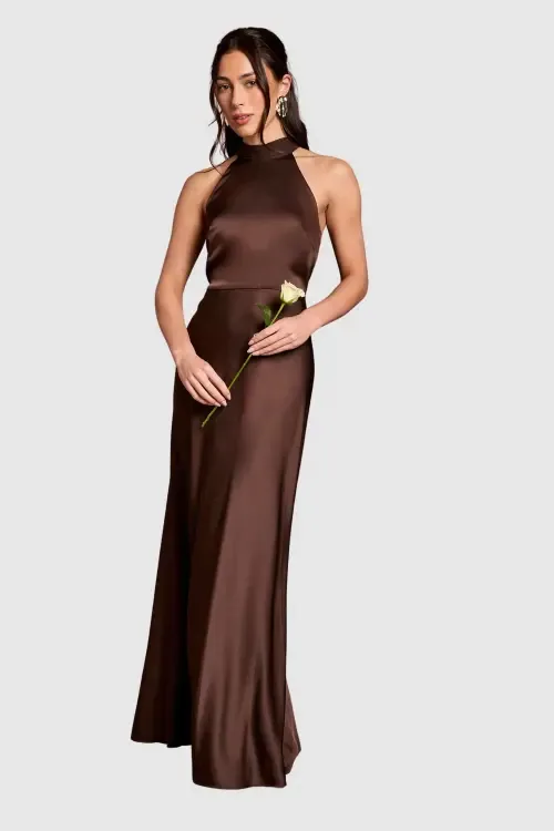 Halter Neck Maxi Dress by Coast