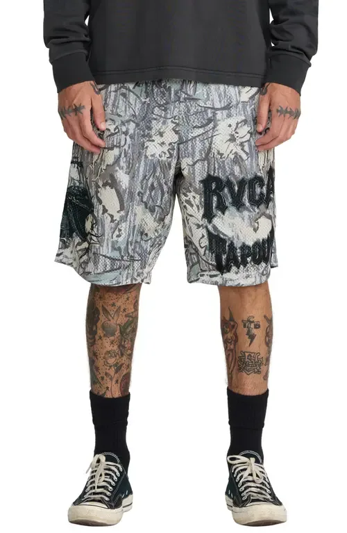 RVCA x Tapout® Printed Mesh Shorts by RVCA