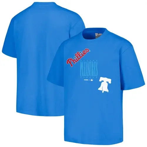 Pleasures Royal Philadelphia Phillies Repurpose T-Shirt by PLEASURES