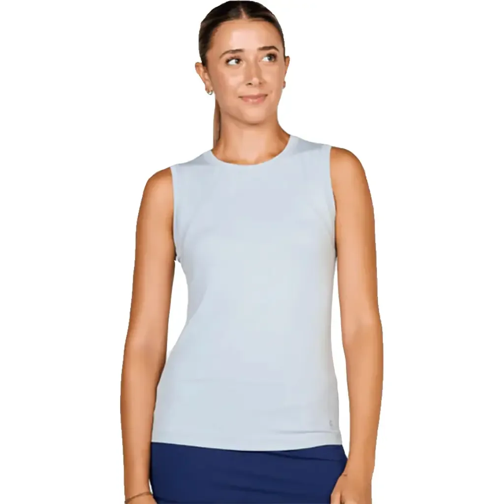 UV Colors Sleeveless Tennis Shirt - Stone by Sofibella
