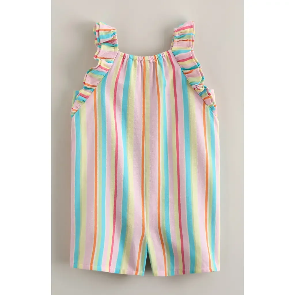 Double Flutter Cotton Romper by Tucker + Tate