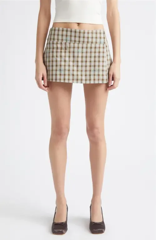 Pomme Micromini Skort by Sandy Liang