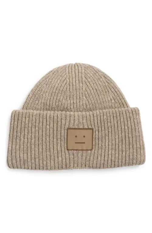 Pana Face Wool & Yak Hair Beanie by Acne Studios