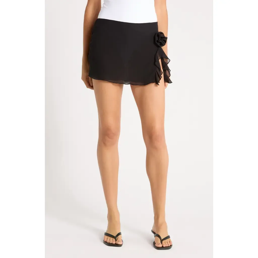 Rose Miniskirt by Bella Venice