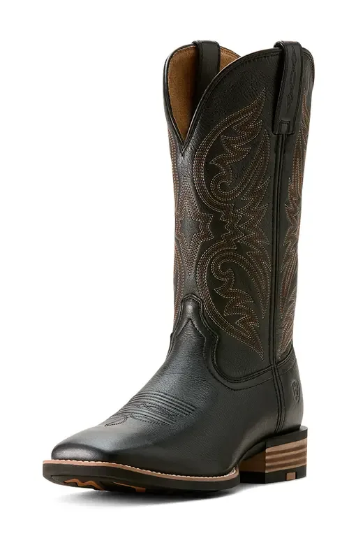Richochet Square Toe Cowboy Boot by Ariat
