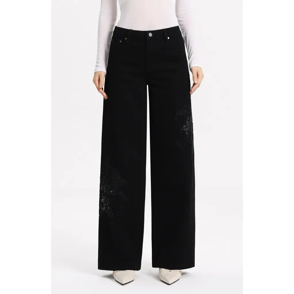 High Waist Wide Leg Jeans by Bayeas