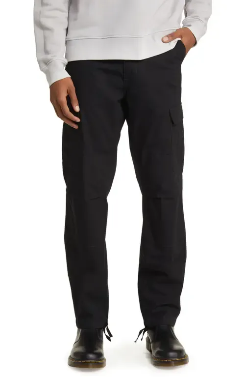 Aviation Ripstop Cotton Cargo Pants in Leather (rinsed)