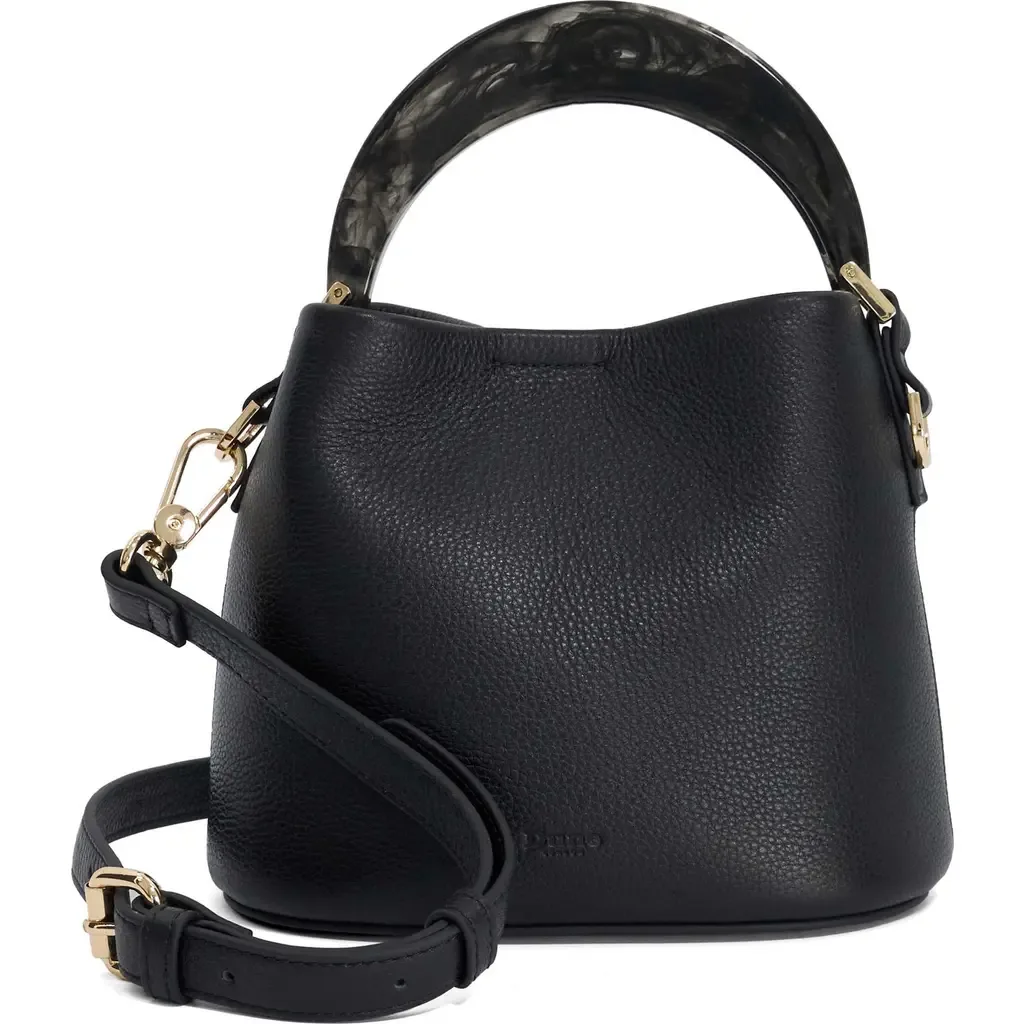 Dharla Leather Top Handle Bag by Dune London