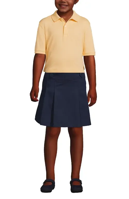 School Uniform Short Sleeve Interlock Polo Shirt by Lands' End